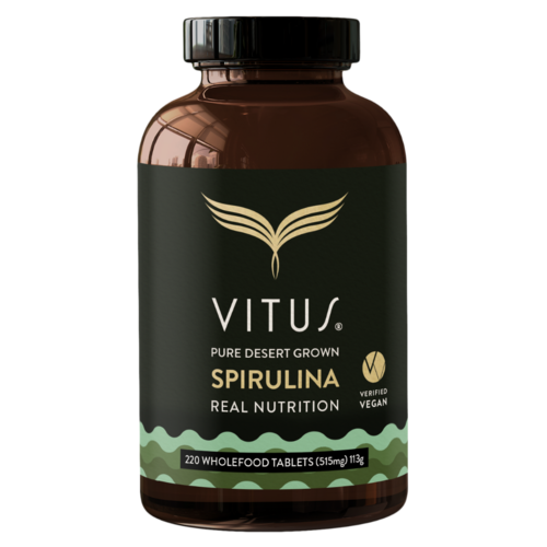Vitus Pure Dessert Grown Spirulina Tablets (220 Tablets)