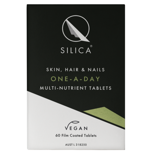 Qsilica Skin, Hair & Nails One-A-Day Multi Nutrient Tablets (60 Tablets)