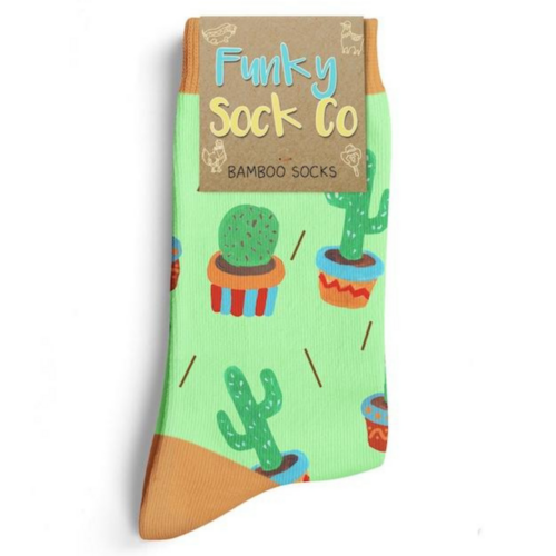 Mexicali Cactus Bamboo Socks