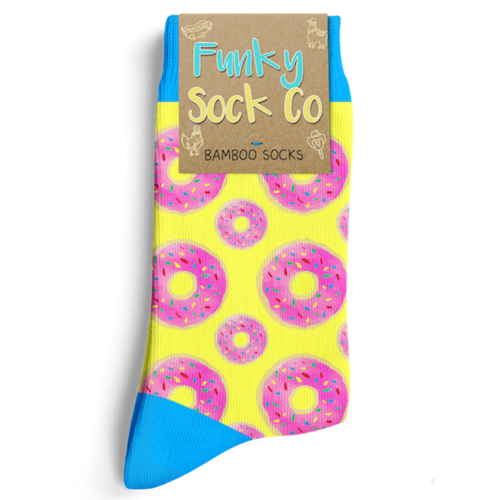 Glazed Doughnuts Bamboo Socks