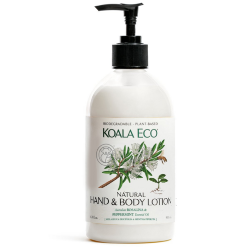 Natural Hand And Body Lotion With Rosalina & Peppermint (500 ml)