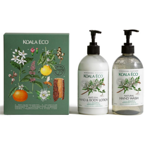 Hand Wash & Body Lotion Gift Pack Rosalina & Peppermint