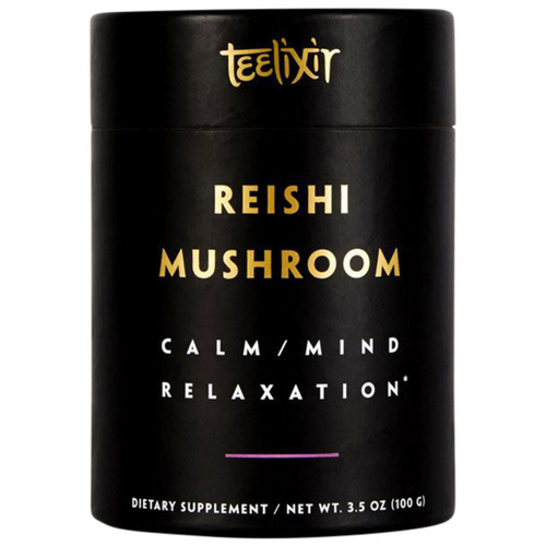 Teelixir Certified Organic Reishi Mushroom For Calm Mind & Relaxation (100 g)