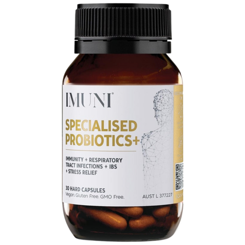 IMUNI Specialised Probiotics+ (30 Capsules)