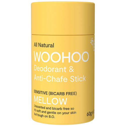 All Natural Deodorant & Anti Chafe Stick Mellow (60 g)