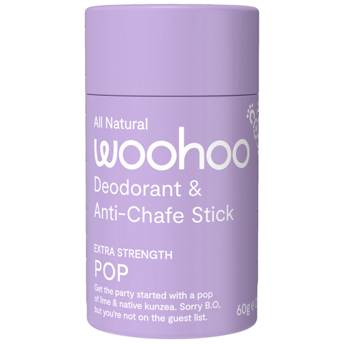 All Natural Deodorant & Anti Chafe Stick Pop (60 g)