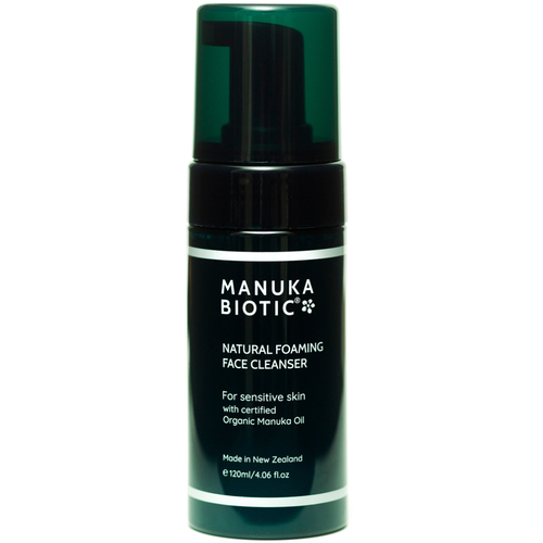 Natural Foaming Face Cleanser With Organic Manuka Oil (120 ml)