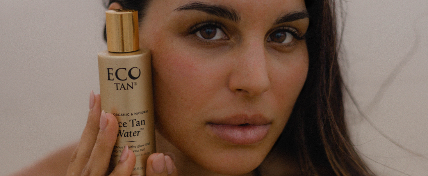 Achieve flawless skin with Eco Tan face water