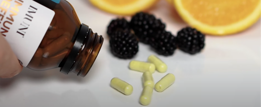 Boosting immune system with supplements